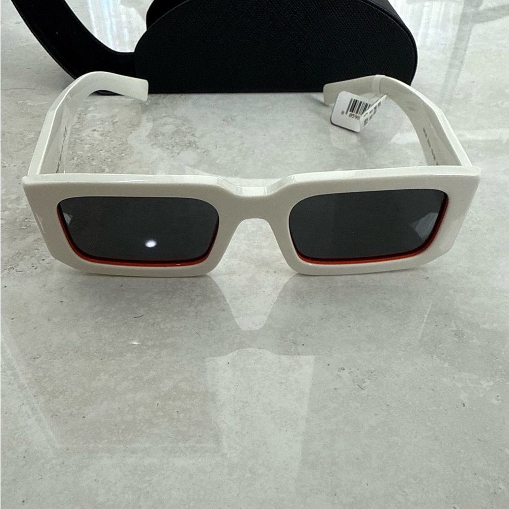 Men’s Designer Prada Sunglasses White